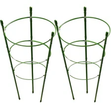 2 Pack Plant Support Tomato Cage Rust Resistant Trellis Plant Support