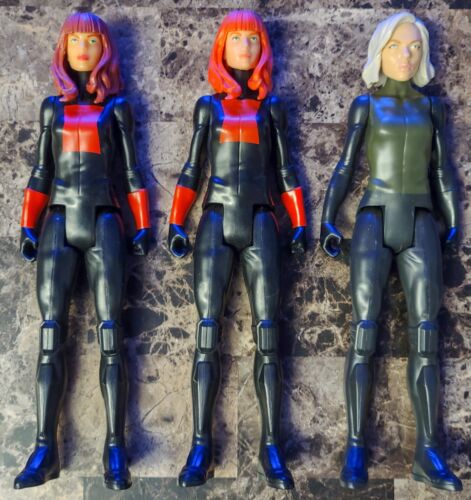 3 Black Widow 12 Inch Action Figure Lot Marvel Avengers Infinity War Titan Hero