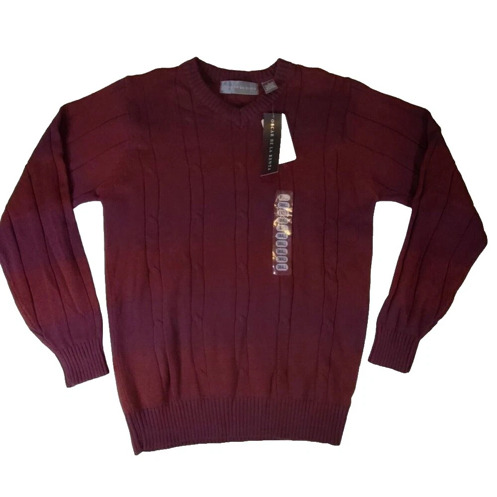 Suéteres de algodón para hombre Oscar de la Renta