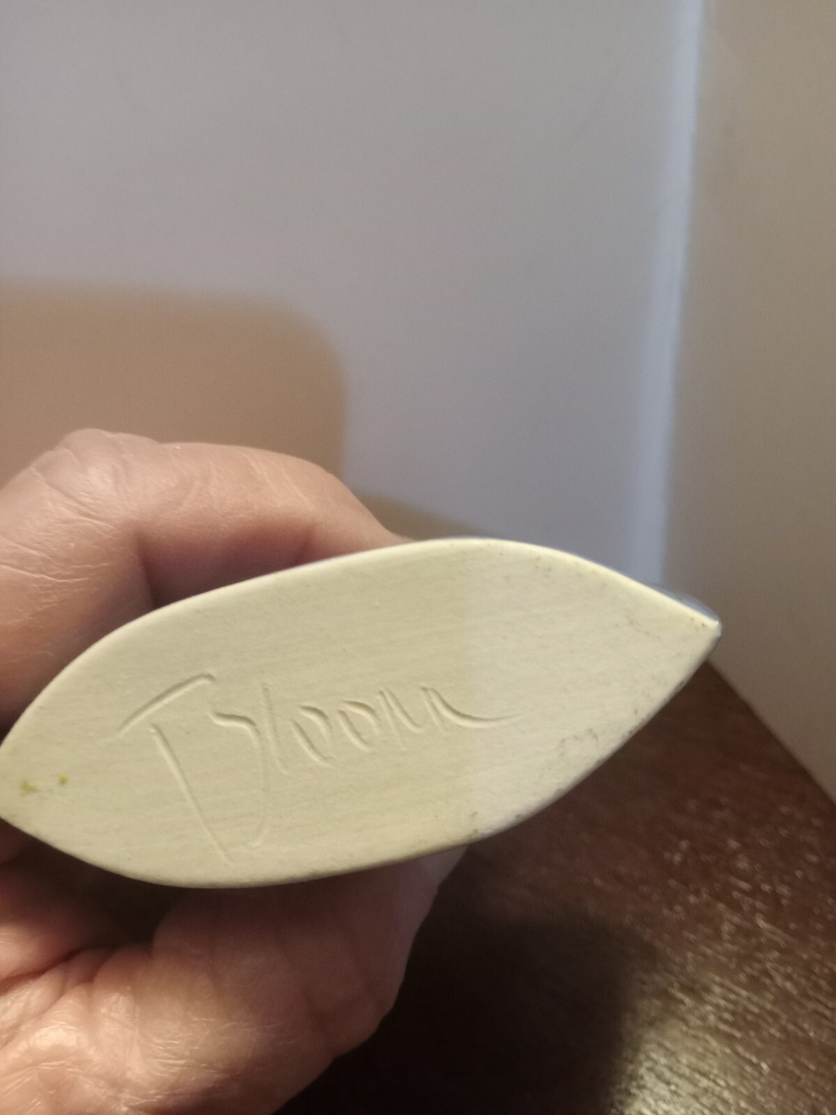 Flat Earth Pottery Esp Signed By Bloom