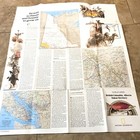 Vintage 1978, British Columbia/Alberta/Yukon Map By National Geographic Magazine — photo 4