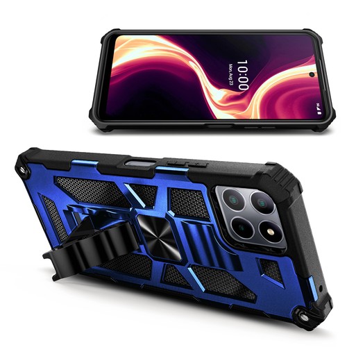 For Boost Mobile Celero 5G+ Plus 2022 Case Kickstand Cover with Tempered Glass - 第 10/27 張圖片