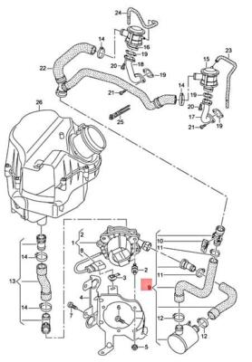 NEW AUDI A8 S8 QUATTRO 4H2 4H8 4HC 4HL CONNECTING PIPE 079133817R ORIGINAL