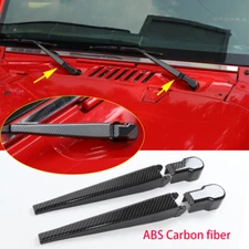 Front Window Windshield Wiper Cover Trim Accessories For Jeep Wrangler JK 07-17