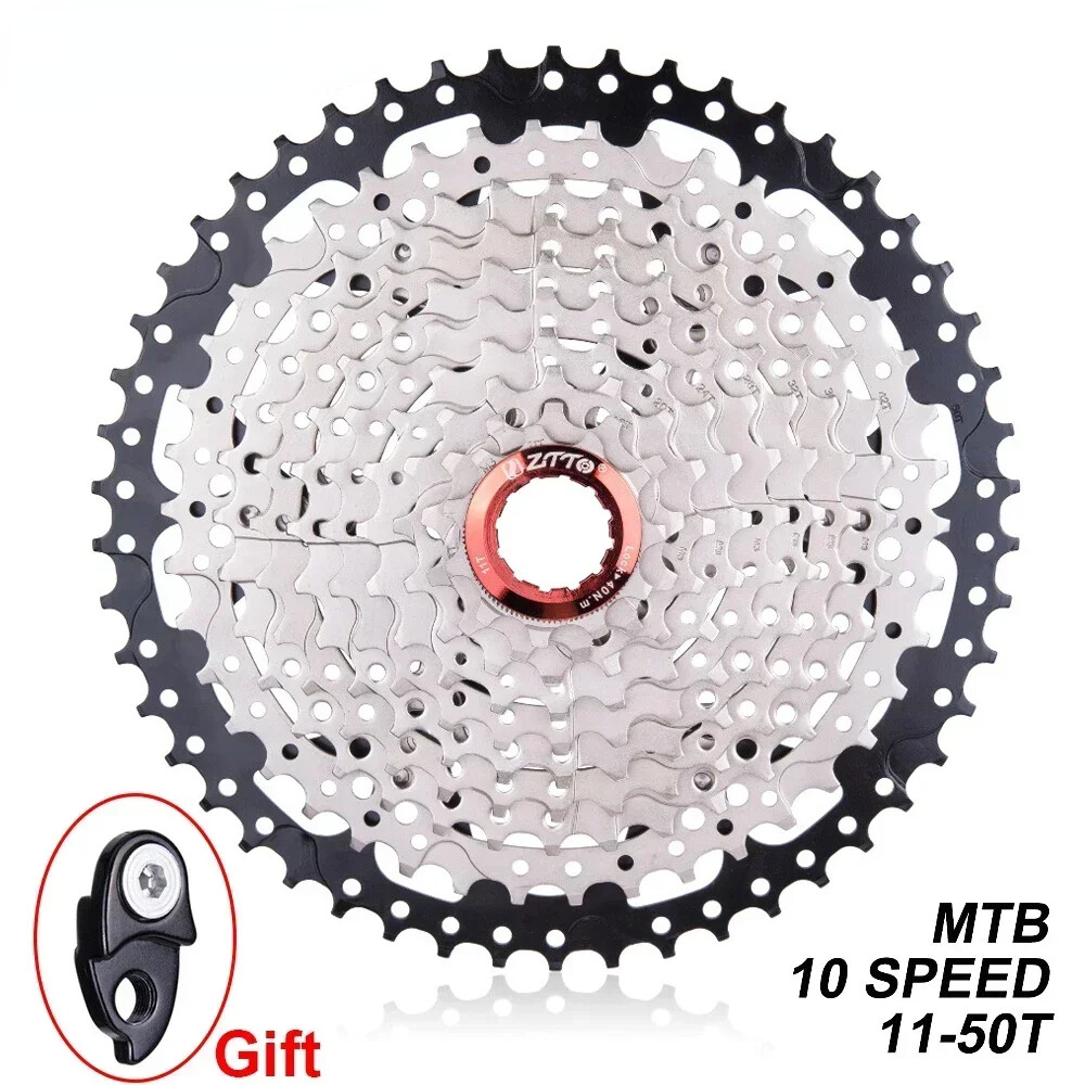 Cassette de bicicleta 10 velocidades 11-50T 10S rueda libre MTB bicicleta de montaña cadena bolsillo