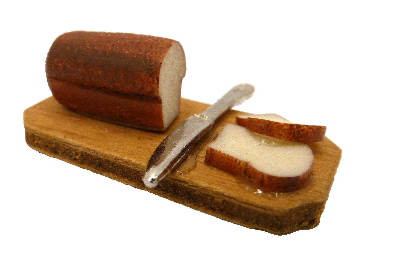 Dolls House Food Bread and Board Kitchen Shop Miniature 1:12th Scale