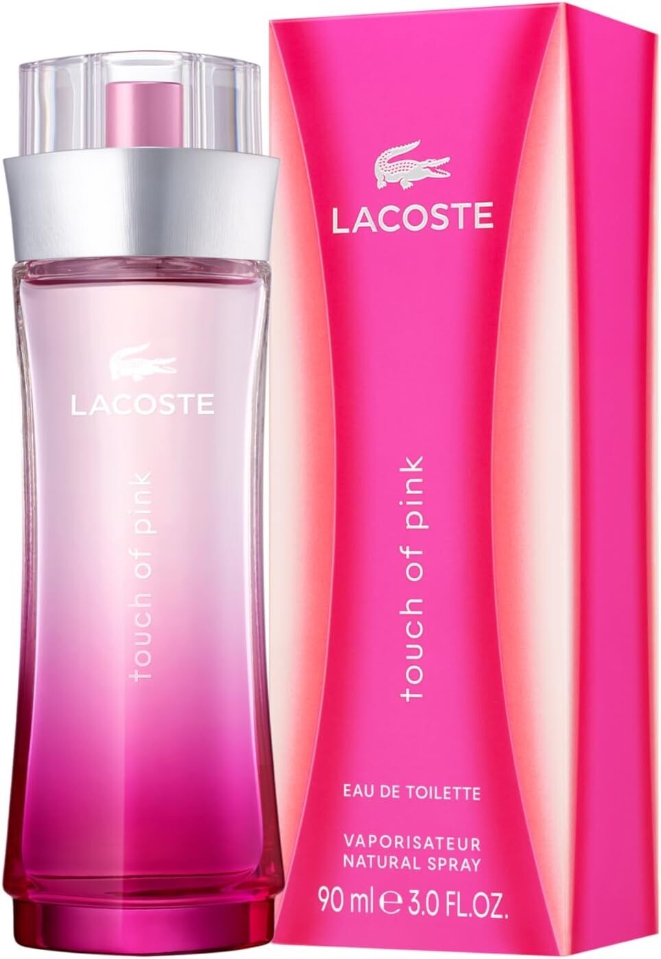 Touch Of Pink by Lacoste Eau De Toilette Spray 90ml/3oz EDT Spray for Women
