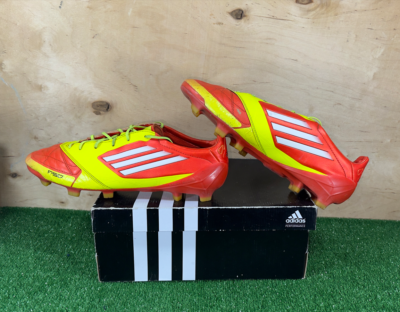 Adidas Adizero F50 FG Leathers V20647 Elite Orange boots Cleats