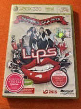 GIOCO VIDEOGIOCO XBOX 360 LIPS NUMBER ONE HITS ITA COMPLETO SCATOLA ROTTA