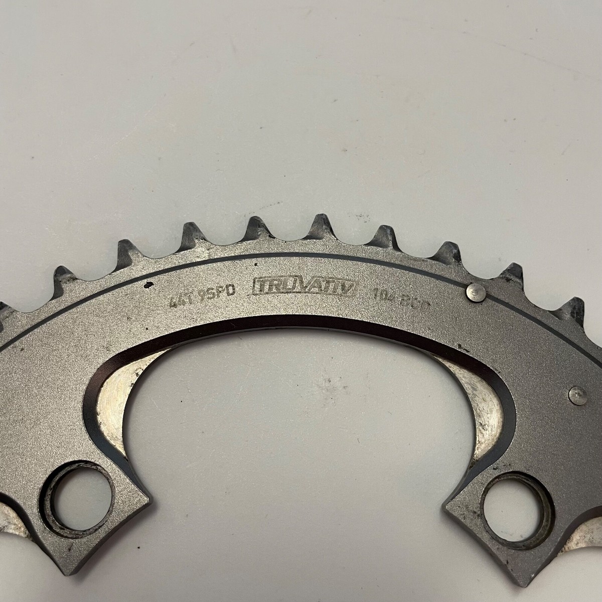 Vintage TRUVATIV Chainring 44 Tooth 104 BCD 44-V4 Gray 44t Alloy 4