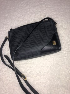black side purse