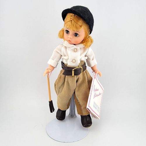Madame Alexander Riding Habit W/stand, Tag.