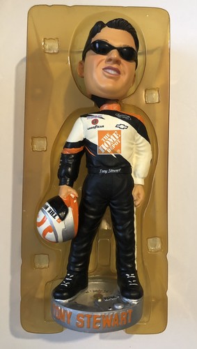 NASCAR Racer Tony Stewart #20 Bobble Head Doll Figurine Collectible w/ Box