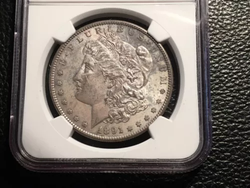 1891-S Morgan dollar NGC 62 Uncirculated nice original color.
