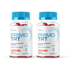 (2 Pack) Primo TRT Performance Gummies 1000MG Support Formula For Men 120 Gummys