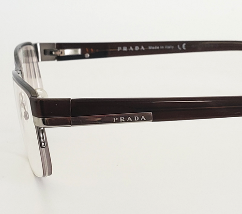 PRADA VPR 60F EYEGLASSES 53-17-135 7AY-101 FRAME ONLY - Picture 7 of 13