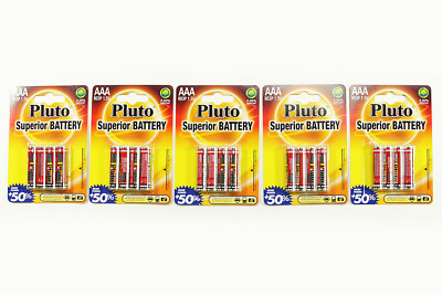 WOW 20x Batterie AAA-Batterien 1,5V superior Battery Blister  AAA-Größe