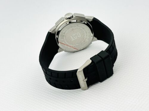 Caterpillar Men's CAT R6 149 21 211 GRIPPER Silver Dial Black Rubber StrapWatch - Picture 12 of 23