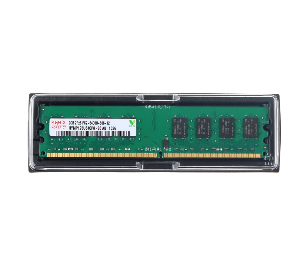 8GB 4X 2GB 2G PC2-6400U DDR2 800MHz 2RX8 240pin Desktop DIMM RAM Memory CL6 DD - Image 2 of 4