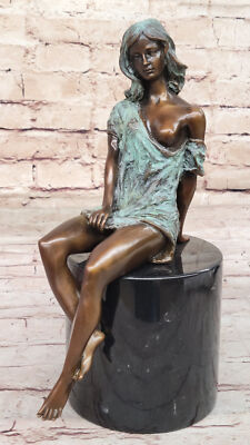 Signed Original Milo Erotic Nude Naked Female Bronze Sculpture ...