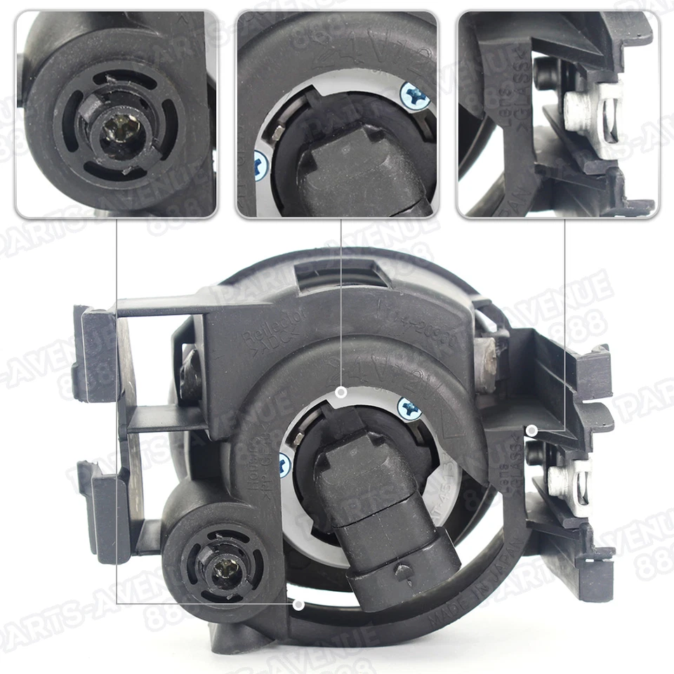 Par de lâmpadas de neblina com lâmpadas LED para Subaru Outback Legacy Impreza WRX STI - Imagem 3 de 4