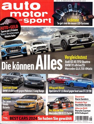 auto motor sport Zeitschrift 5/24 NEU, ungelesen 15.2.24