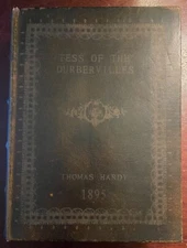 Wooden Faux Book Tess Of The D'urbervilles Storage Box Secret Stash Vintage Look