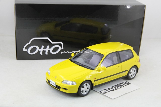 otto models honda civic eg6 yellow 1 18 asia edition for sale online ebay otto models honda civic eg6 yellow 1 18 asia edition