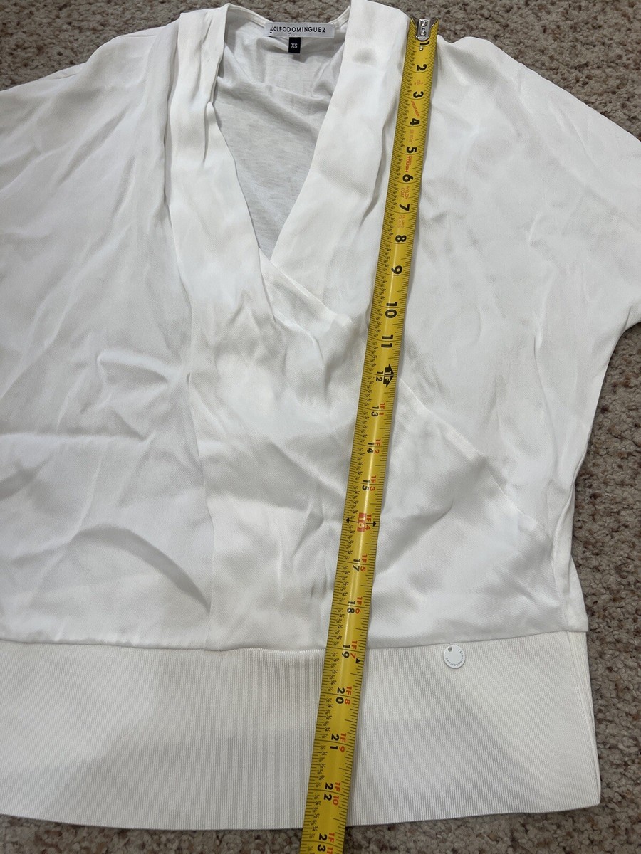 Adolfo Dominguez Women's White Blouses size XS | eBay