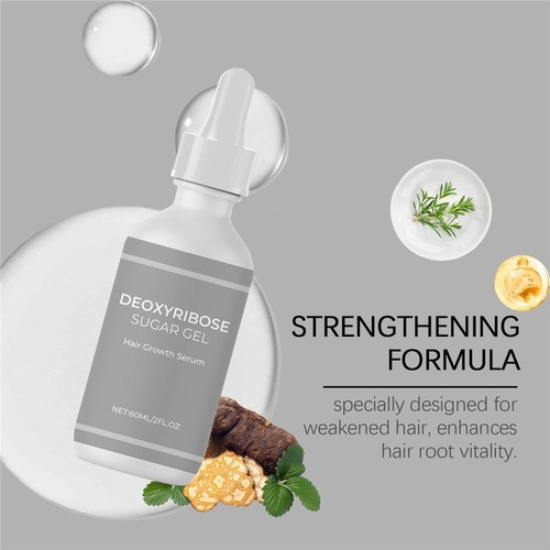 Gel de azúcar desoxirribosa 1~5 piezas crecimiento del cabello, azúcar crecimiento del cabello para el cabello CALIENTE - Imagen 7 de 9