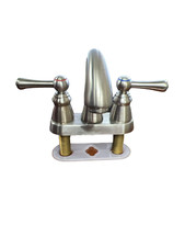 Seasons Gold 419857 Two Handle Bathroom Faucet with POP-UP Drain