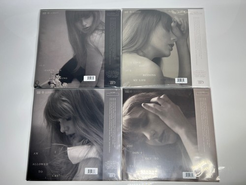 Taylor Swift Tortured Poets Dept Vinyl SET ALLE 4 Farbvarianten schwarzer Albatros - Bild 7 von 11