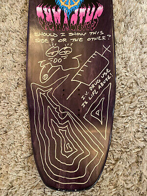Jeff Grosso Shipyard Skates Signed Art Work Deck | eBay