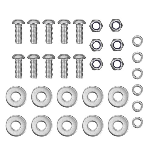 Kit de montaje de tornillo arandelas tuercas pernos guardabarros delantero ATV 32 piezas para Yamaha Banshee 350