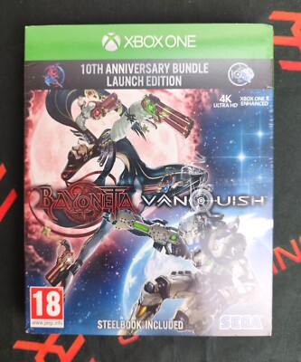 Bayonetta & Vanquish 10th Anniversary Bundle Steelbook Xbox One Videospiel