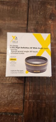 Xit Pro 58mm 0.43x High Definition AF Wide Angle Lens for Digital & video camera