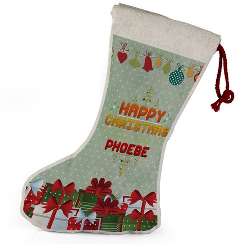 Personalisierte Baumdekoration Geschenk beliebiger Name Weihnachtsstrumpf Geschenk 9 - Bild 20 von 22