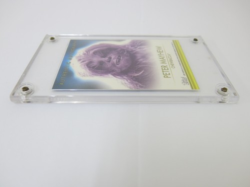 ※"From Japan" 2001 Topps Star Wars Peter Mayhew Chewbacca Autograph Card"In Stoc - Picture 18 of 23