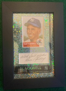 EWELL-BLACKWELL-5X8-MATRIXFRACTOR-MAT-W-1953-TOPPS-CARD-PSA-AUTOGRAPH