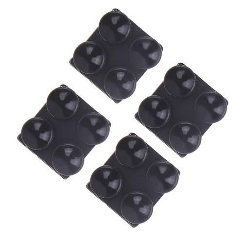 4Pcs Square Silicone Suction Cup Wall Stand Mat Silicone Suction Phone Holder - Zdjęcie 6 z 7