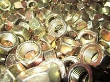100 1/2-20 Hex Nut Grade 8 Yellow Zinc