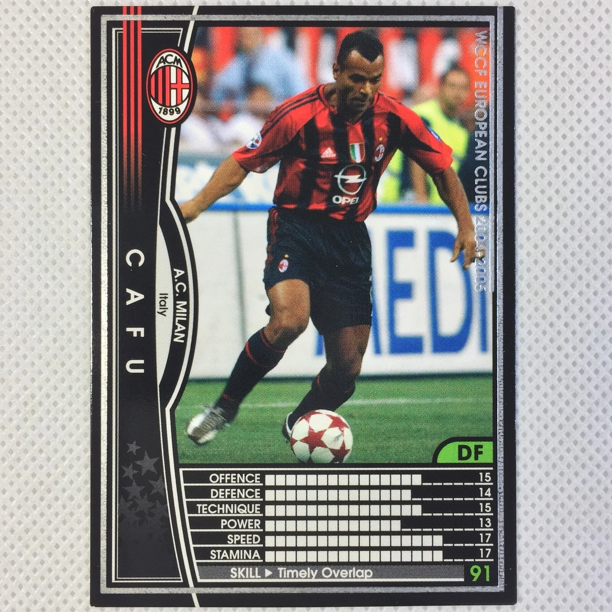 WCCF  2004～2005 2004-05 Panini WCCF European Clubs - Cafu #146/224 for sale | eBay