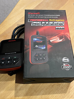 DIAGNOSEGERÄT iCARSOFT i980 Professional Multi-system Scanner OBD2 100% OK