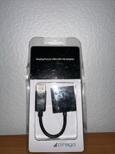 Virago DisplayPort Male to VGA HD15 Pin Female Video Adapter 1920x1200 60Hz TV