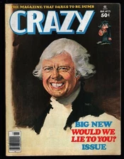 Crazy #25 May 1977 Stan Lee Humor Mag, Jimmy Carter Washington Cover 010522WEEM