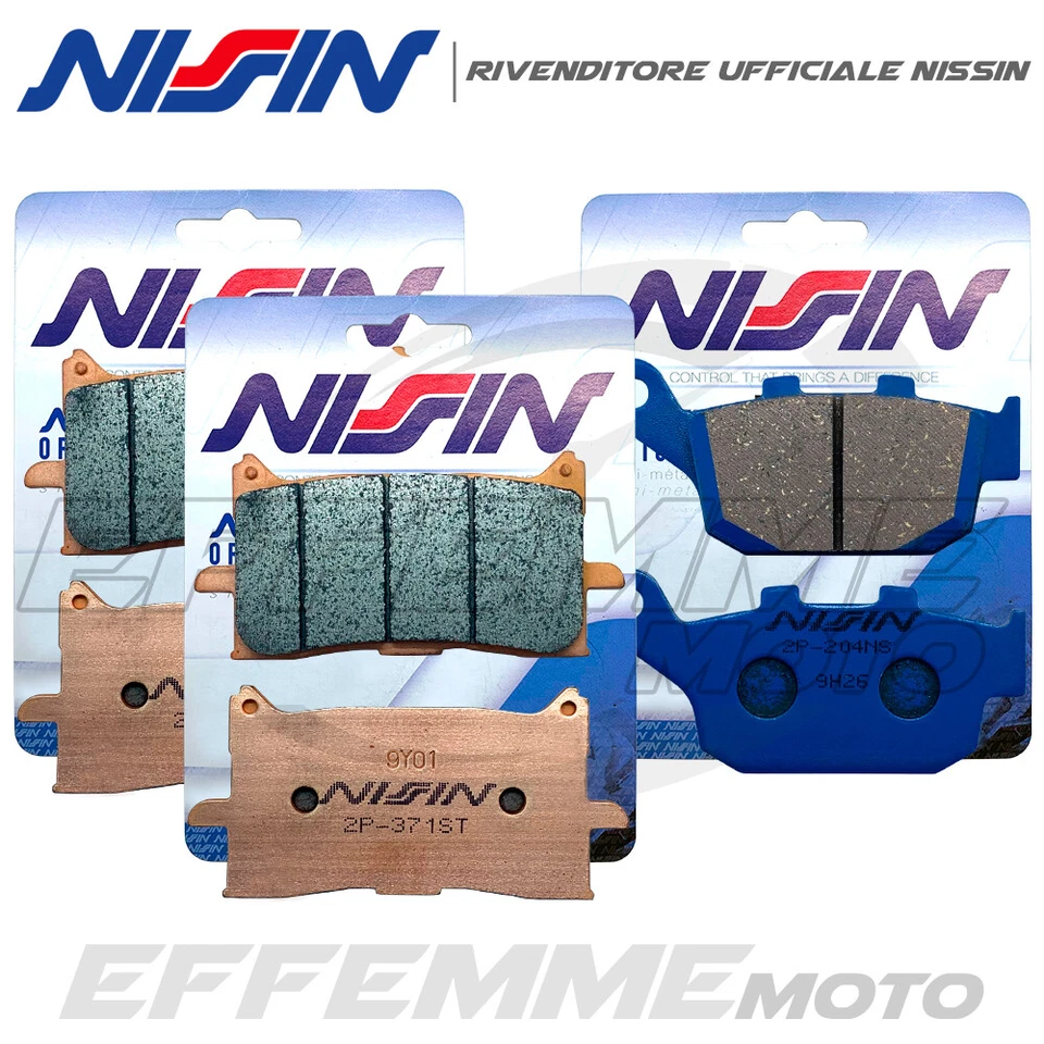 Pastiglie HONDA X-ADV 750 2017 2018 2019 2020 2021 2022 (Kit Ant.+ Post. NISSIN)