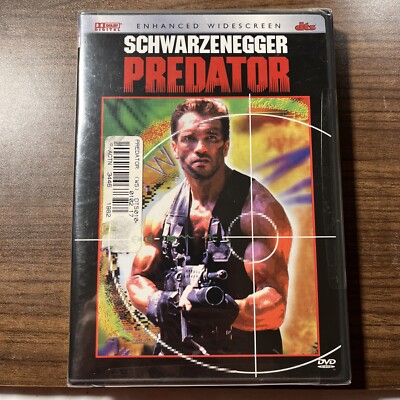 PREDATOR - DTS ENHANCED DVD MOVIE, ARNOLD SCHWARZENEGGER, Free Shipping
