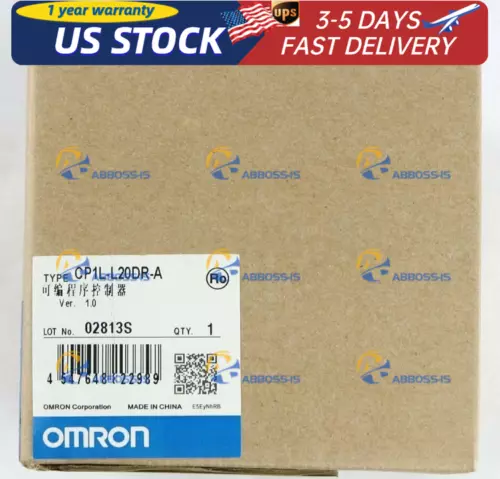 1Pcs NEW OMRON CP1L-L20DR-A PLC Module CP1LL20DRA