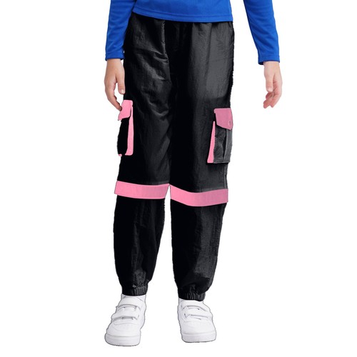 Kids Girls Trousers Casual Pants Jogger Sweatpants Loose Tracksuit Fitness - Picture 44 of 51