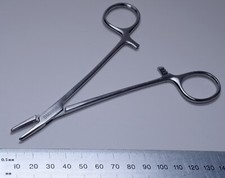 ENT #BM235R Mayo-Hegar Needle Holder  6" Straight  Stainless Steel Surgical